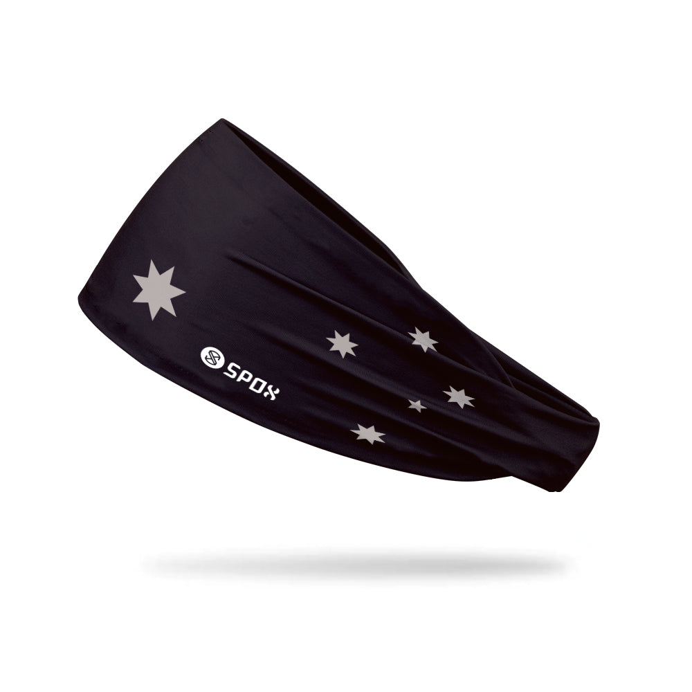 [Aussie Oz] Origimal Black  Sports Leisure Headband