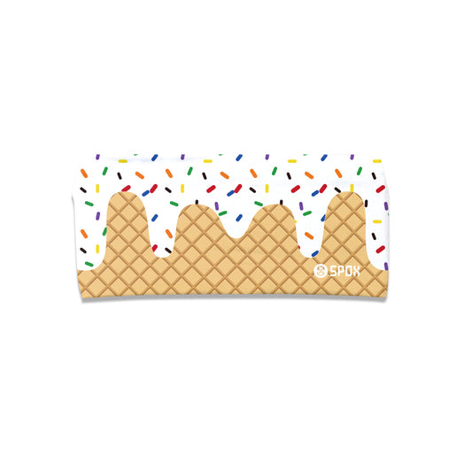 ADV [Ice Cream] Vanilla Seamless Performance Headband
