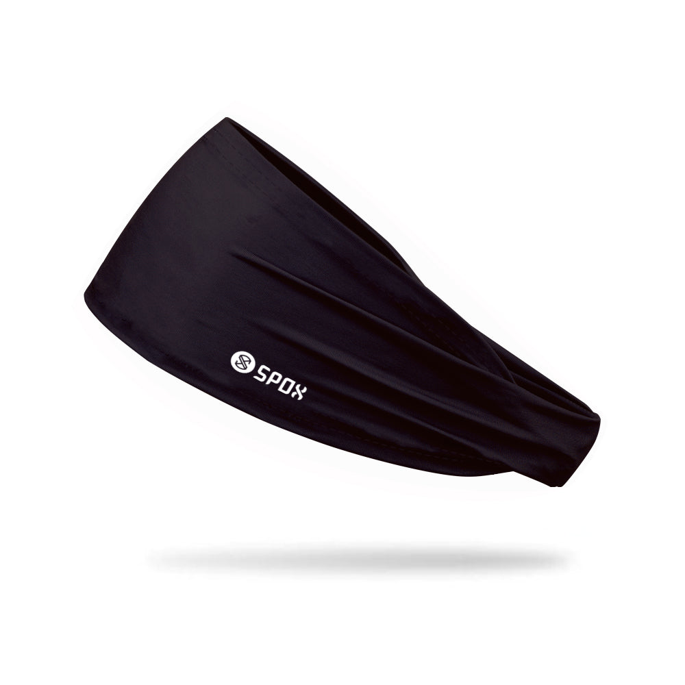 [Plain Black] Sports Leisure Headband