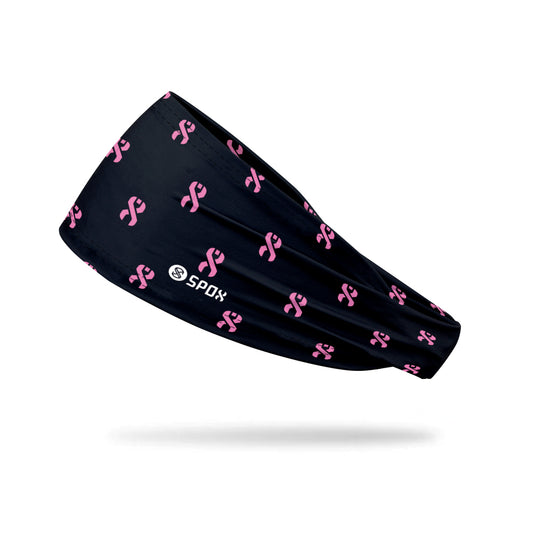 [GIRL POWER] Black & Pink Cooling Sports Headband