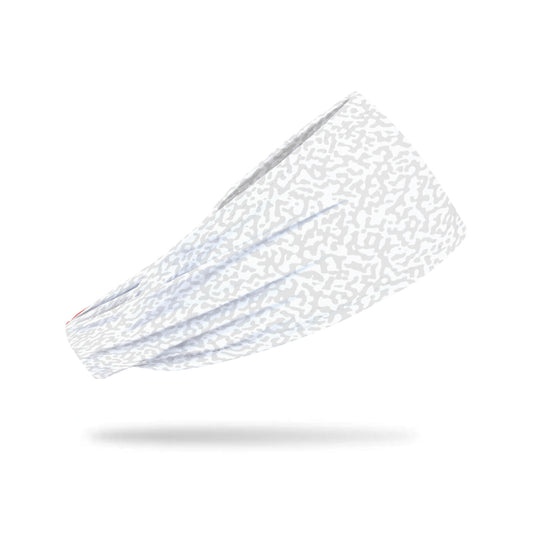 [Leopard Cross Whit] Sweat-Wicking Sports Headband