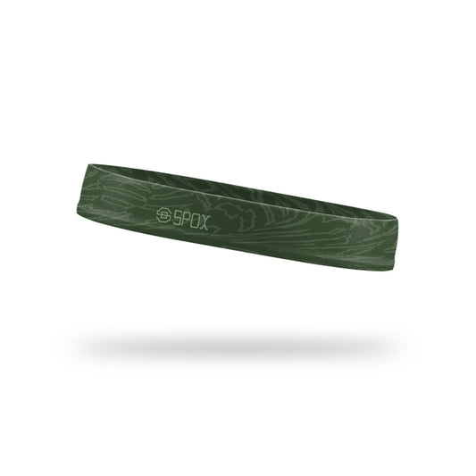 [BASKETPRO]  Green / Professional basketball headband