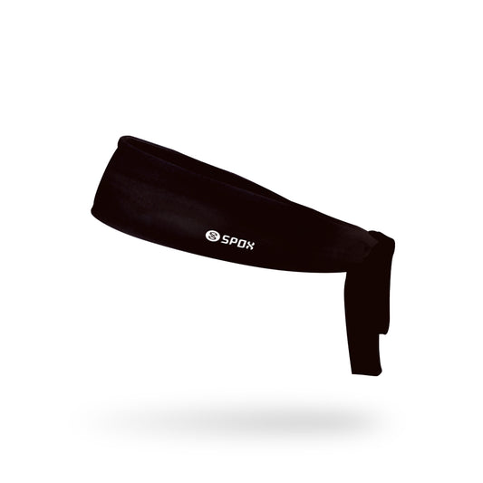 [FLEX TIE] Pure Black Ninja Headband